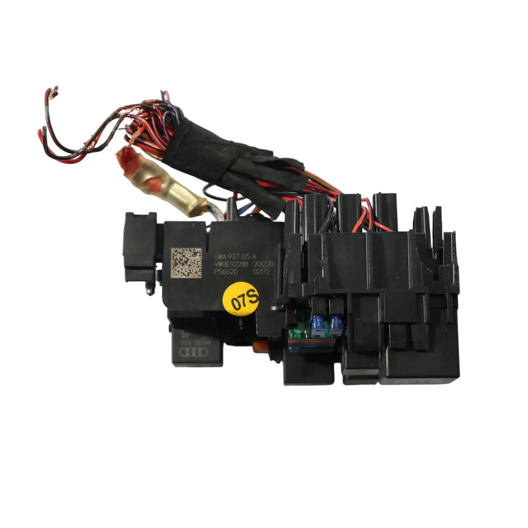 Volkswagen Golf Mk8 Audi S3 8Y Skoda Octavia MK4 VRS Fuse Relay Box - SKU 5WA937125A - Part number 5WA937125A