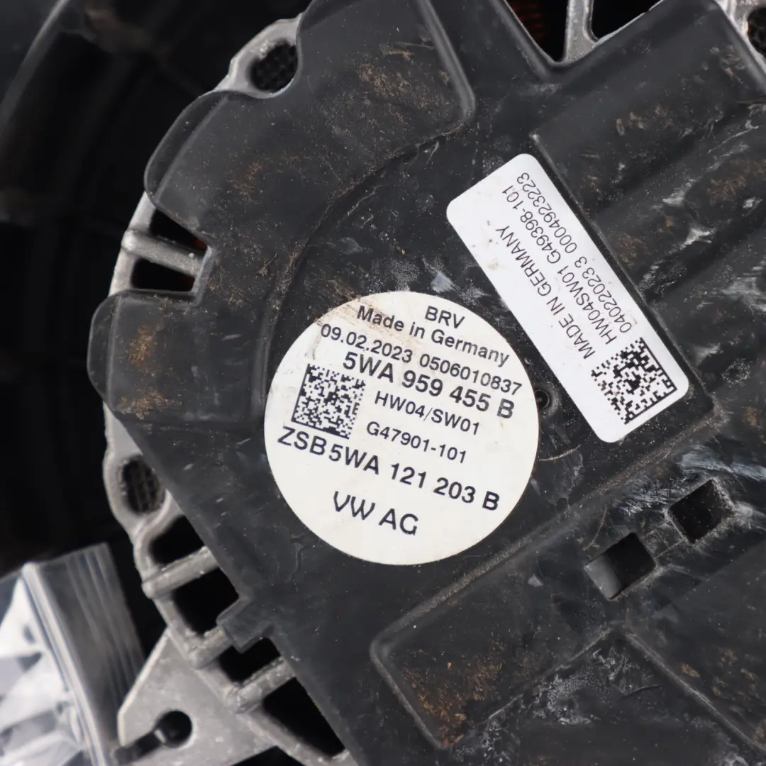 Skoda Octavia VR DNPA Petrol 2.0 TFSI Radiator Cooling Fan C76734-100 - SKU 5WA959455B - Part number 5WA959455B