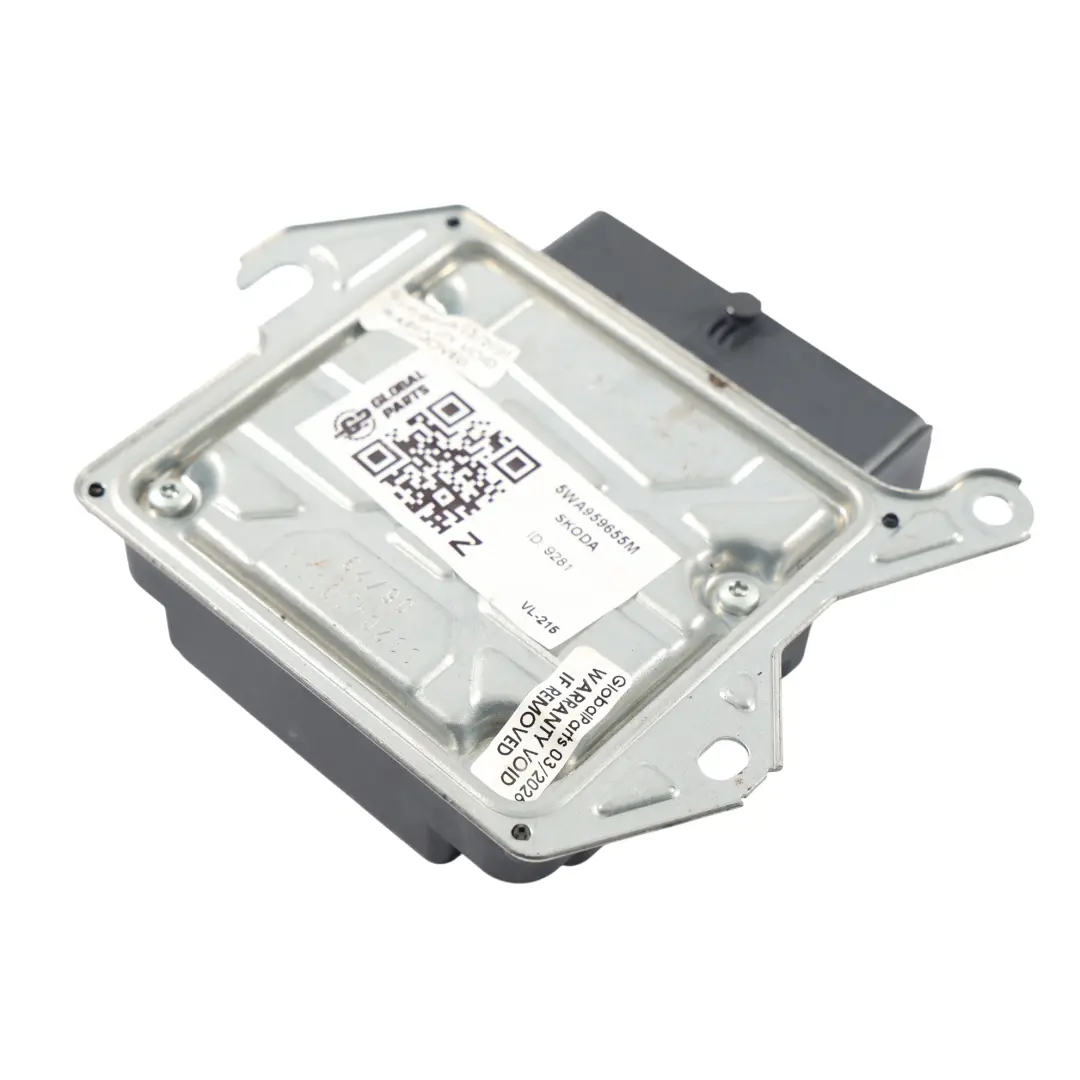 Mk4 Modulo Controllo Aria ECU Unità per Skoda Octavia con numero di parte 5WA959655M Skoda Octavia Mk4 Modulo Controllo Aria ECU Unità - SKU 5WA959655M - Numero di parte 5WA959655M
