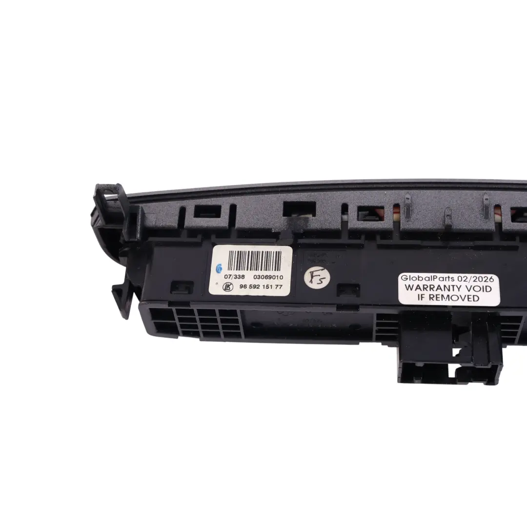 Peugeot 308 T7 Dashboard Hazard Switch Door Lock ESP Button 9659215177 - SKU 649015 - Part number 649015