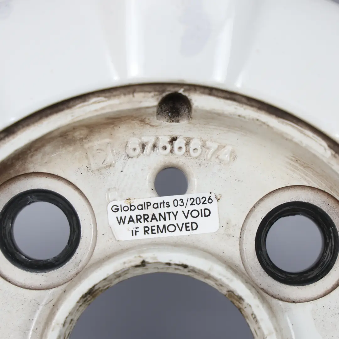 Blanc Alliage en Alu Jante 15" ET:45 5,5J pour Mini Cooper One R50 R52 R53 à propos du numéro de pièce 6756674 Mini Cooper One R50 R52 R53 Blanc Alliage en Alu Jante 15" ET:45 5,5J - SKU 6756674-1 - Numéro de pièce 6756674