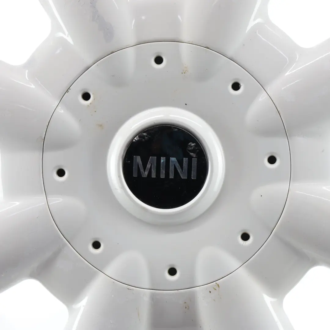 Mini Cooper One R50 R52 R53 White Wheel Alloy Rim 15" ET:45 5,5J 8-Spoke 82 - SKU 6756674-1 - Part number 6756674
