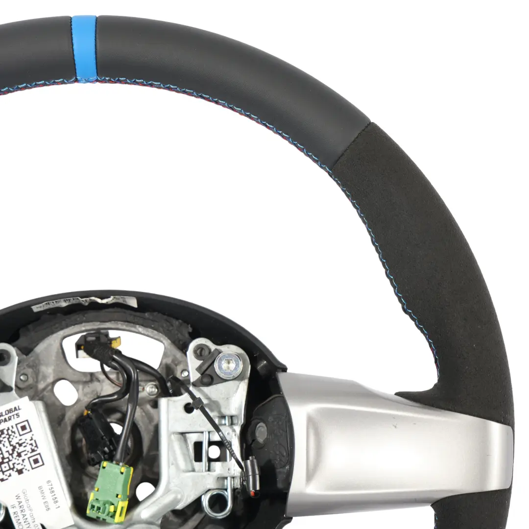 Volant NEUF Cuir Noir Alcantara M Sport Look pour BMW Z4 E85 Roadster à propos du numéro de pièce 6758158 BMW Z4 E85 Roadster Volant NEUF Cuir Noir Alcantara M Sport Look - SKU 6758158-1 - Numéro de pièce 6758158