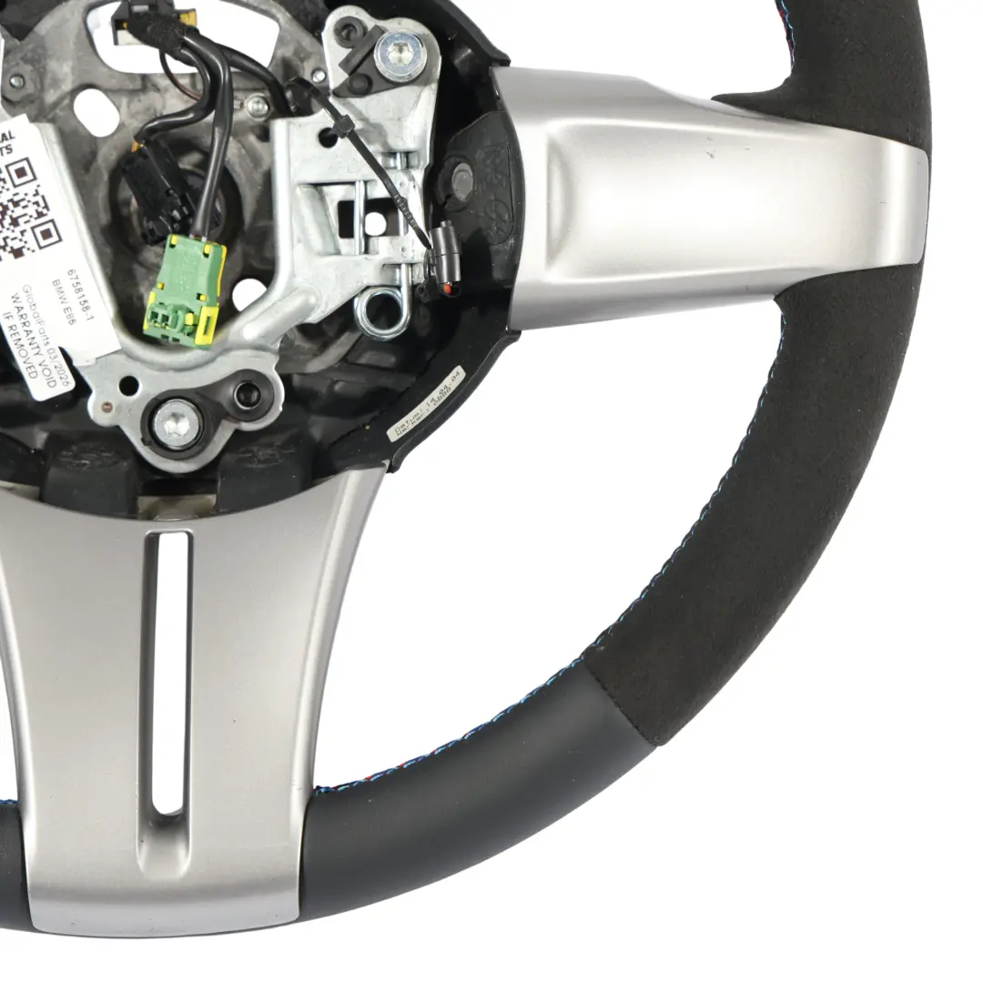 NUEVO Negro Cuero Alcantara M Sport Look para BMW Z4 E85 Roadster Volante con número de pieza 6758158 BMW Z4 E85 Roadster Volante NUEVO Negro Cuero Alcantara M Sport Look - SKU 6758158-1 - Número de pieza 6758158