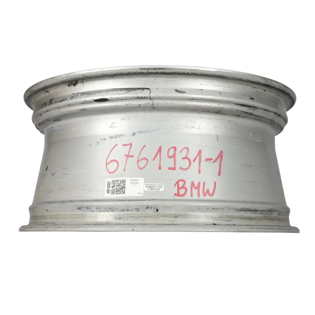 BMW X5 Serie E53 Cerchio Anteriore Lega Argento 19" Raggi Stellari 132 9J ET:48 - SKU 6761931-1 - Numero di parte 6761931