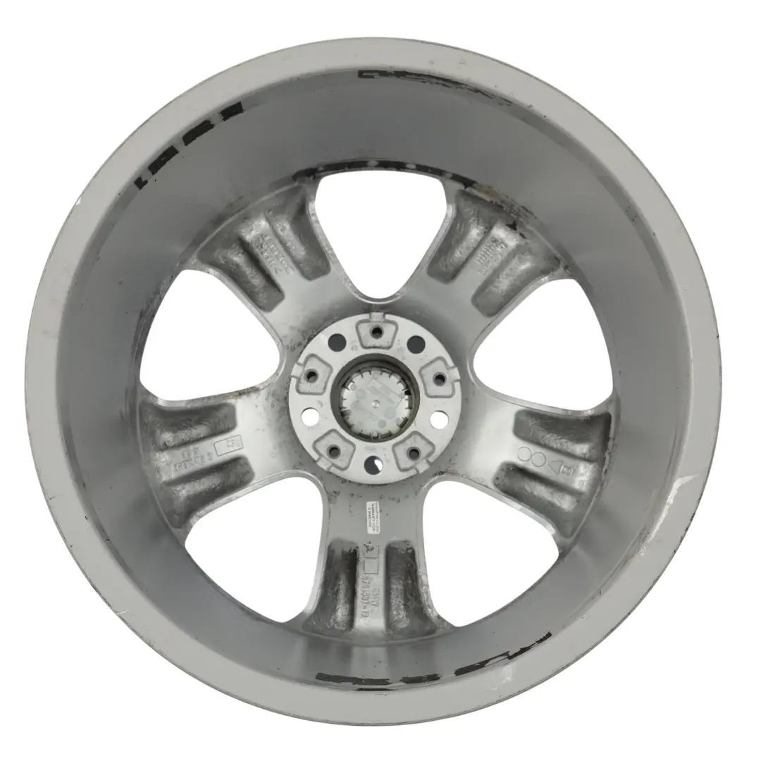 BMW X5 Serie E53 Cerchio Anteriore Lega Argento 19" Raggi Stellari 132 9J ET:48 - SKU 6761931-1 - Numero di parte 6761931