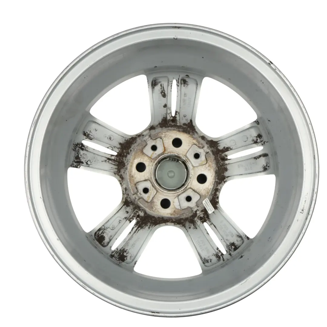 Mini Cooper One R50 Silber Alu Felge 15" 5,5J ET:45 5 Star Rocket 93 - SKU 6763295-2 - Teilenummer 6763295