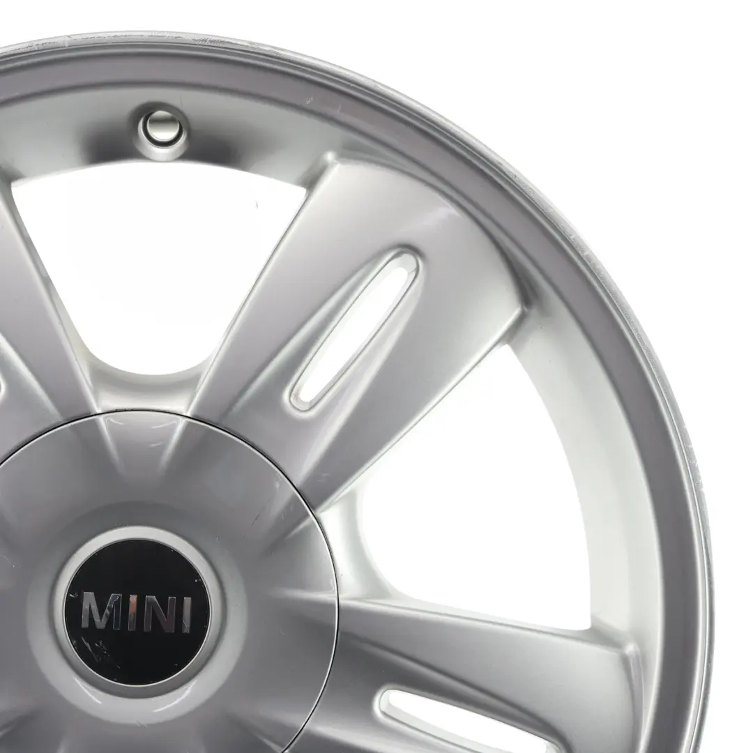 Mini Cooper One R50 Silver Llanta De aleacion 15" 5,5J ET:45 5 Star Rocket 93 - SKU 6763295-2 - Número de pieza 6763295