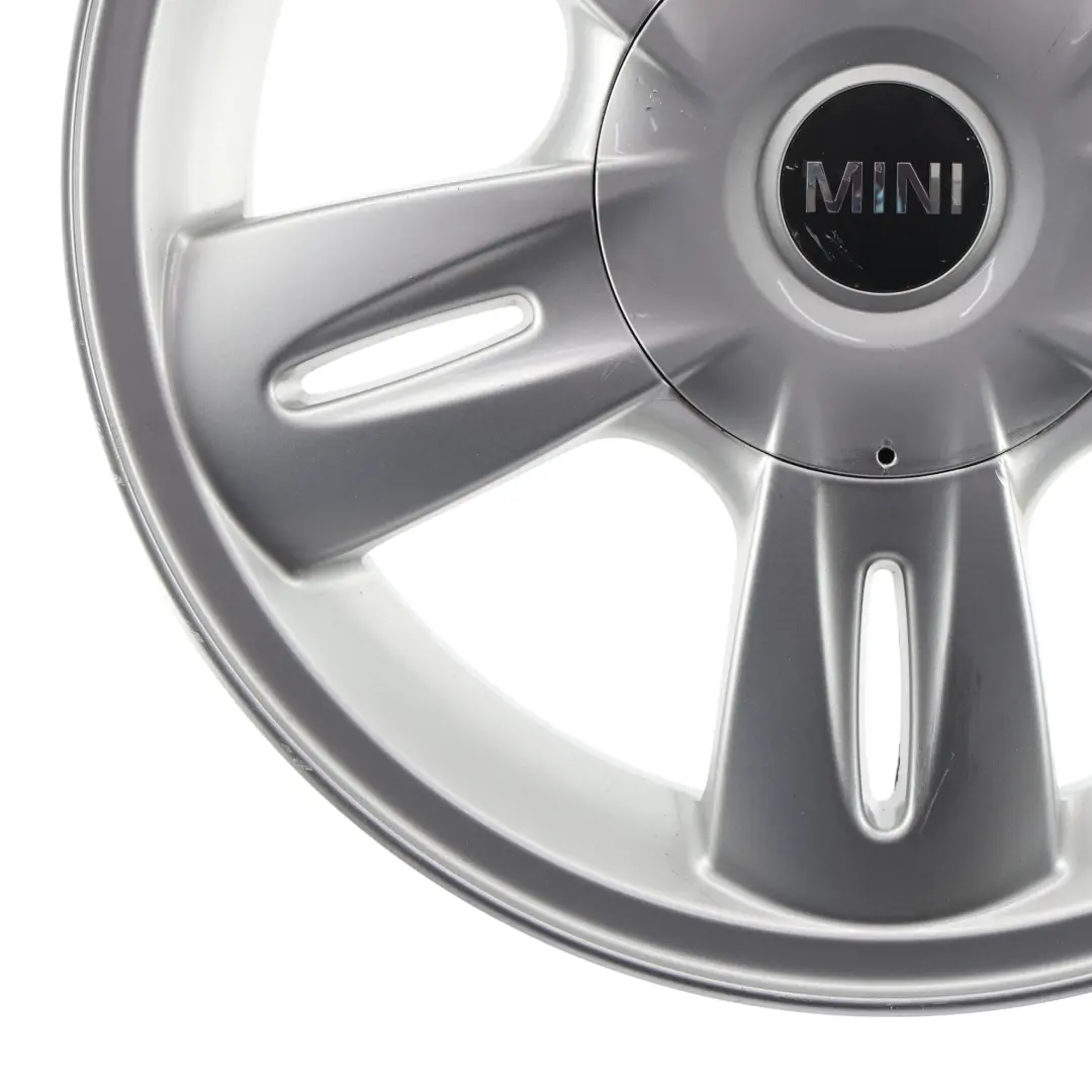 Mini R50 Silver Wheel Alloy Rim 15" 5,5J ET:45 5 Star Rocket 93 - SKU 6763295-2 - Part number 6763295