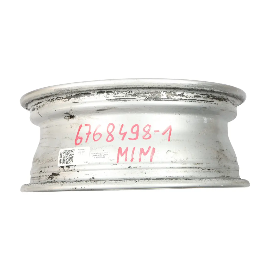 Felga Aluminiowa 15" Srebrna do Mini R50 R56 o numerze 6768498 Mini R50 R56 Felga Aluminiowa 15" Srebrna - SKU 6768498-1 - Numer Części 6768498