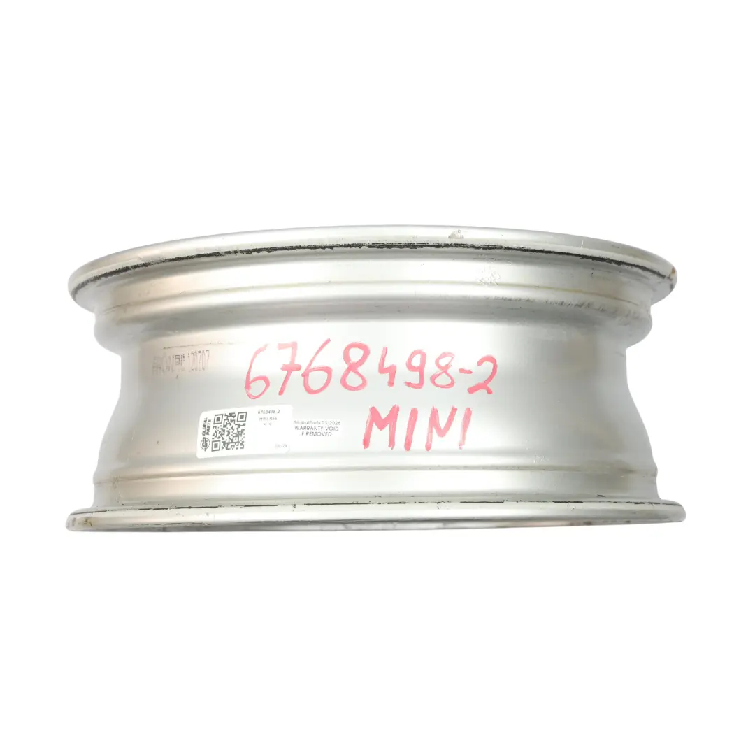 Mini Cooper R50 R56 Alu Felge Alufelge Silber 15" 5 Star Spooler 100 - SKU 6768498-2 - Teilenummer 6768498