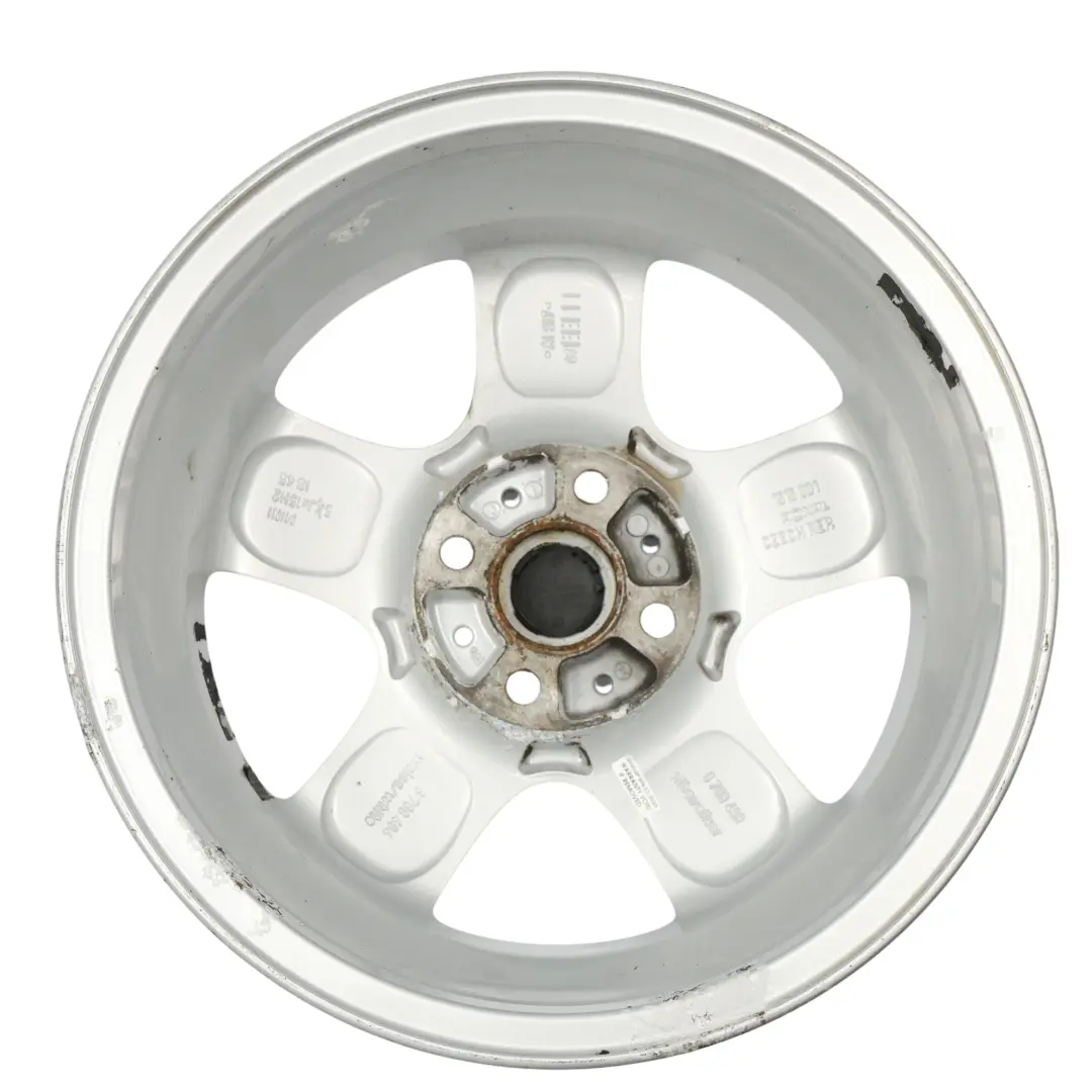 Mini Cooper One R50 R56 Silver Wheel Alloy Rim 15" 5-Start Spooler 100 - SKU 6768498-4 - Part number 6768498