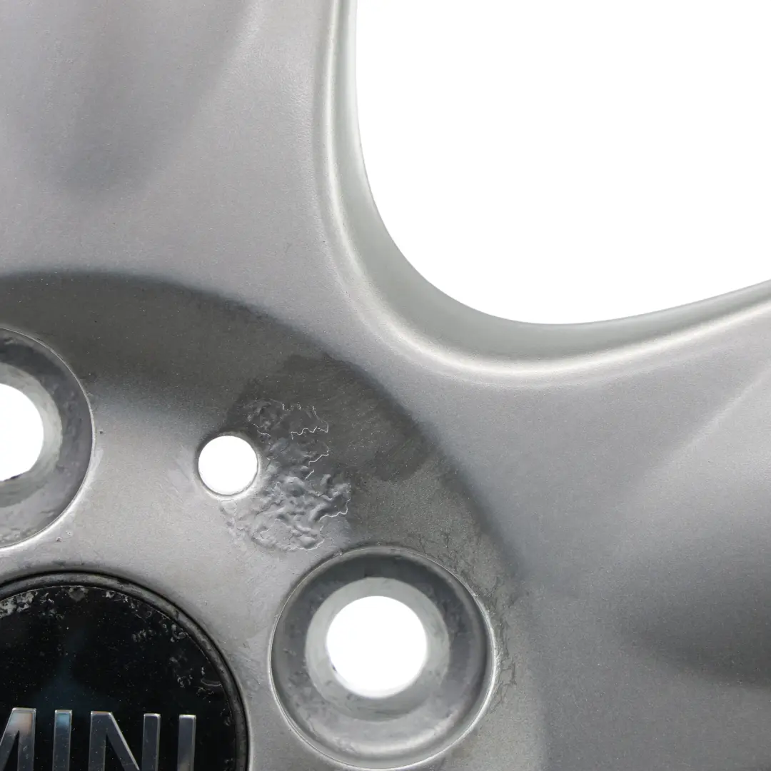 Alloy Rim 15" 5-Start Spooler 100 to Mini Cooper One R50 R56 Silver Wheel with Part number 6768498 Mini Cooper One R50 R56 Silver Wheel Alloy Rim 15" 5-Start Spooler 100 - SKU 6768498-4 - Part number 6768498