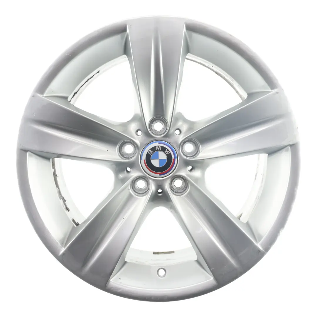 Llanta de aleacion delantera 18" Star Spoke 189 8J ET:34 para BMW E90 E91 E92 con número de pieza 6768858 BMW E90 E91 E92 Llanta de aleacion delantera 18" Star Spoke 189 8J ET:34 - SKU 6768858-4 - Número de pieza 6768858