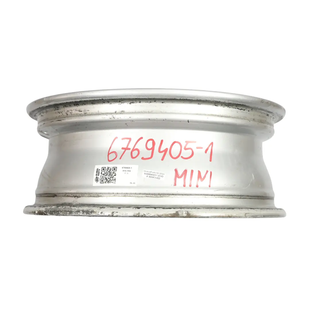 Mini R50 Felga Aluminiowa Srebrna 15" ET:45 5,5J Rotator Spoke 101 - SKU 6769405-1 - Numer Części 6769405