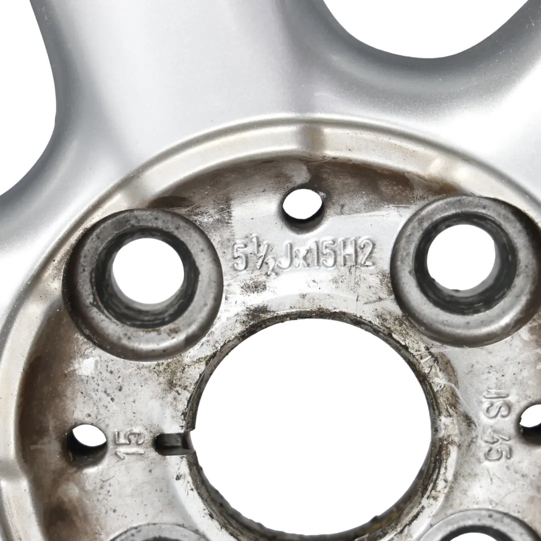 Mini R50 Felga Aluminiowa Srebrna 15" ET:45 5,5J Rotator Spoke 101 - SKU 6769405-1 - Numer Części 6769405