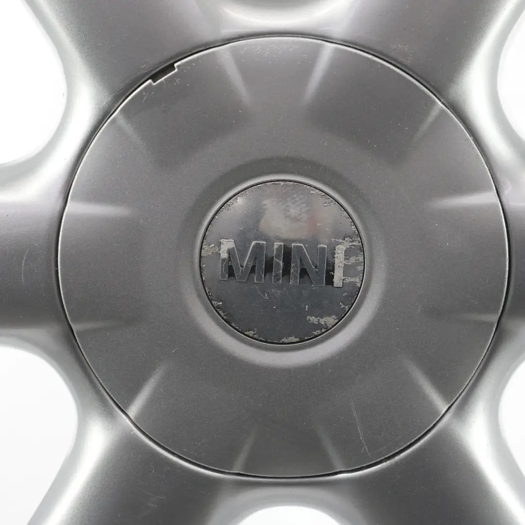 Alloy Rim 15" ET:45 5,5J Rotator Spoke 101 to Mini R50 R56 Silver Wheel with Part number 6769405 Mini R50 R56 Silver Wheel Alloy Rim 15" ET:45 5,5J Rotator Spoke 101 - SKU 6769405-1 - Part number 6769405