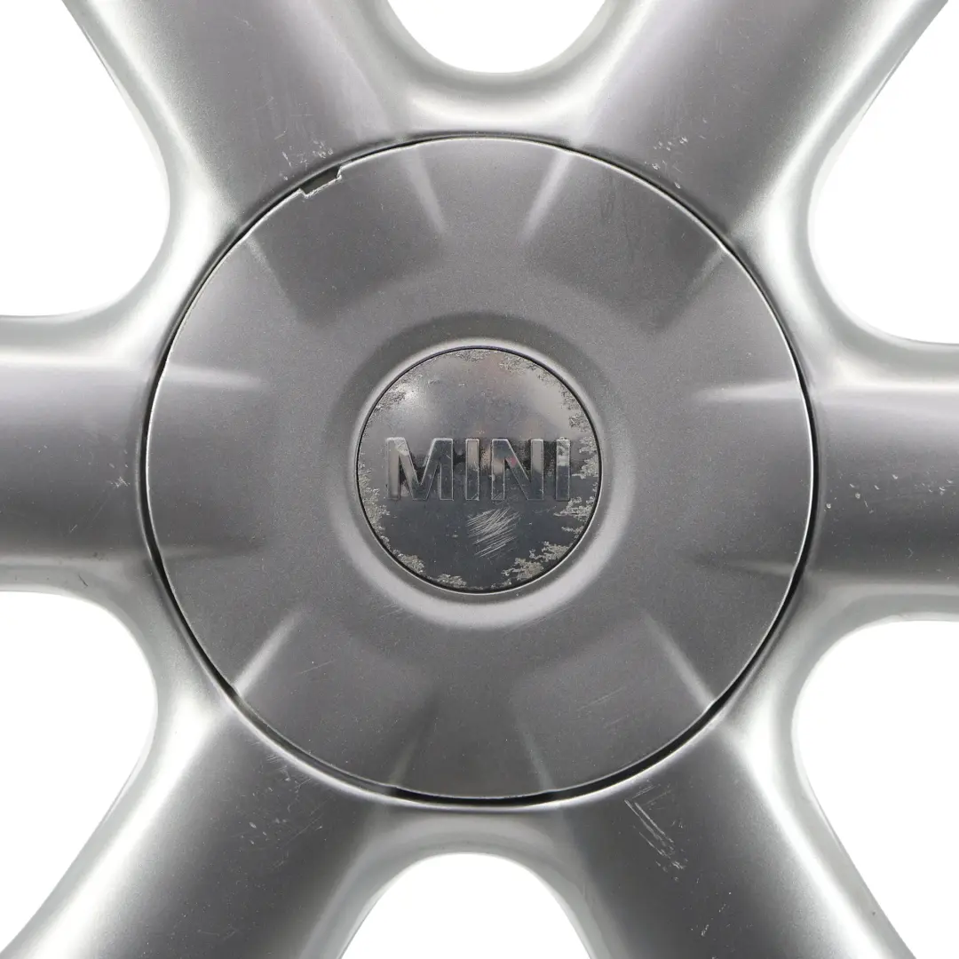 Alloy Rim 15" ET:45 5,5J Rotator Spoke 101 to Mini Cooper One R50 R56 Silver Wheel with Part number 6769405 Mini Cooper One R50 R56 Silver Wheel Alloy Rim 15" ET:45 5,5J Rotator Spoke 101 - SKU 6769405-4 - Part number 6769405