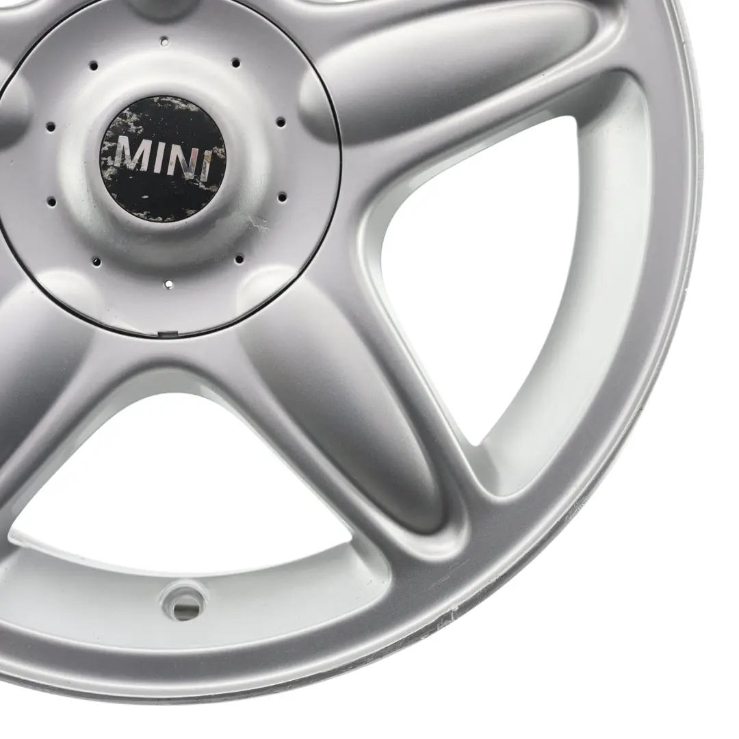 Leichtmetallfelge 16" 5-Star Blaster 103 für Mini Cooper One R50 R52 R53 R55 R56 R57 mit Teilenummer 6769409 Mini Cooper One R50 R52 R53 R55 R56 R57 Leichtmetallfelge 16" 5-Star Blaster 103 - SKU 6769409-2 - Teilenummer 6769409