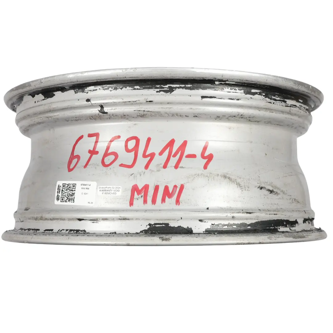 Alloy Rim 17" 7J Crown Spoke 104 to Mini Cooper One R50 R55 R56 R57 Silver Wheel with Part number 6769411 Mini Cooper One R50 R55 R56 R57 Silver Wheel Alloy Rim 17" 7J Crown Spoke 104 - SKU 6769411-4 - Part number 6769411