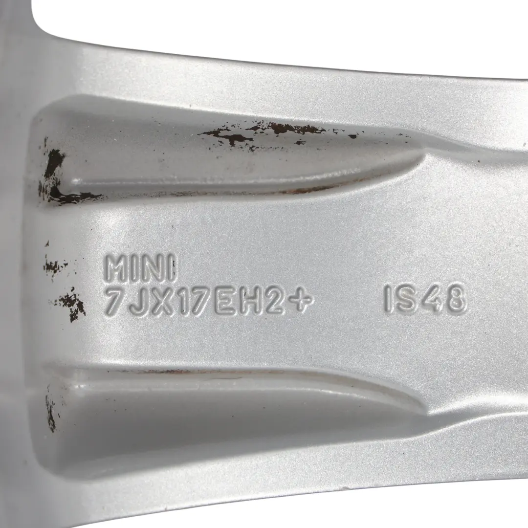 Mini One R50 R55 R56 R57 Srebrna Felga Aluminiowa 17" 7J Crown Spoke 104 - SKU 6769411-4 - Numer Części 6769411