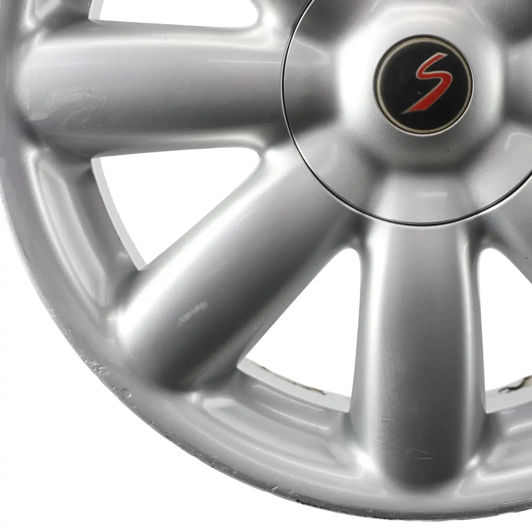 Mini Cooper One R50 R55 R56 R57 Llanta Aleación De Plata 17 "7J Crown Spoke 104 - SKU 6769411-4 - Número de pieza 6769411