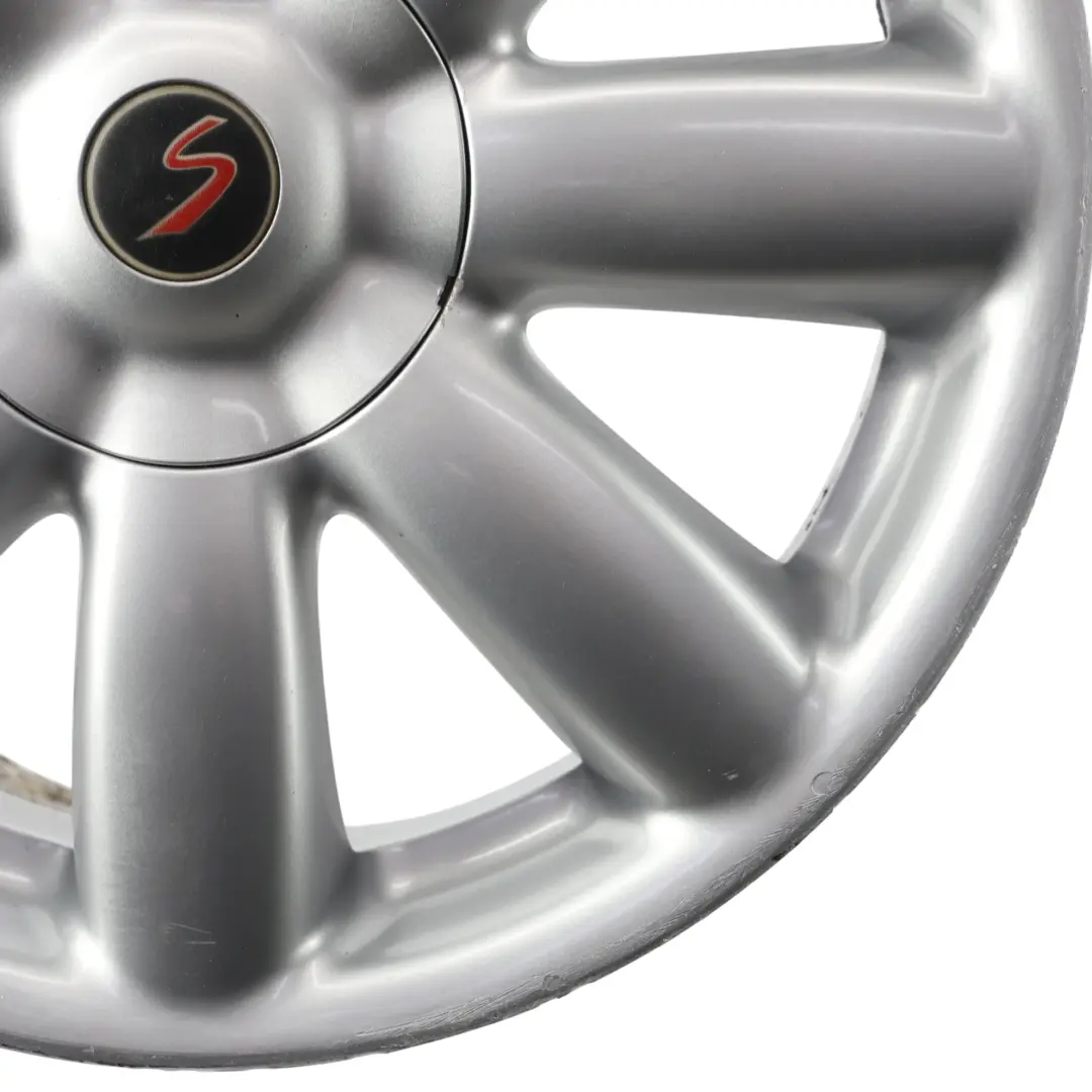 Jante Alliage Argentée 17" 7J Crown 104 Rayons pour Mini Cooper One R50 R55 R56 R57 à propos du numéro de pièce 6769411 Mini Cooper One R50 R55 R56 R57 Jante Alliage Argentée 17" 7J Crown 104 Rayons - SKU 6769411-4 - Numéro de pièce 6769411