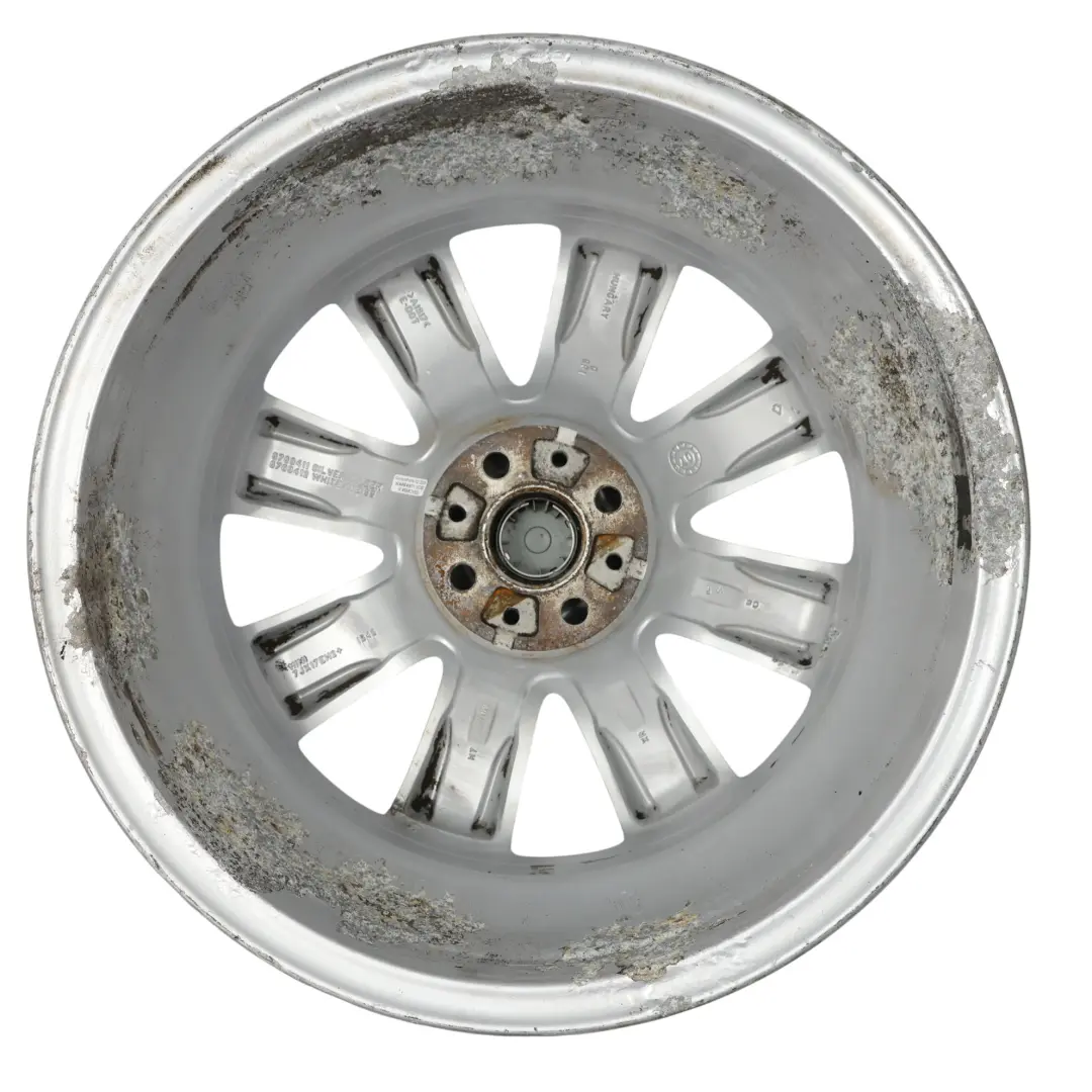 Alloy Rim 17" 7J Crown Spoke 104 to Mini Cooper R50 R55 R56 R57 Silver Wheel with Part number 6769411 Mini Cooper R50 R55 R56 R57 Silver Wheel Alloy Rim 17" 7J Crown Spoke 104 - SKU 6769411-5 - Part number 6769411