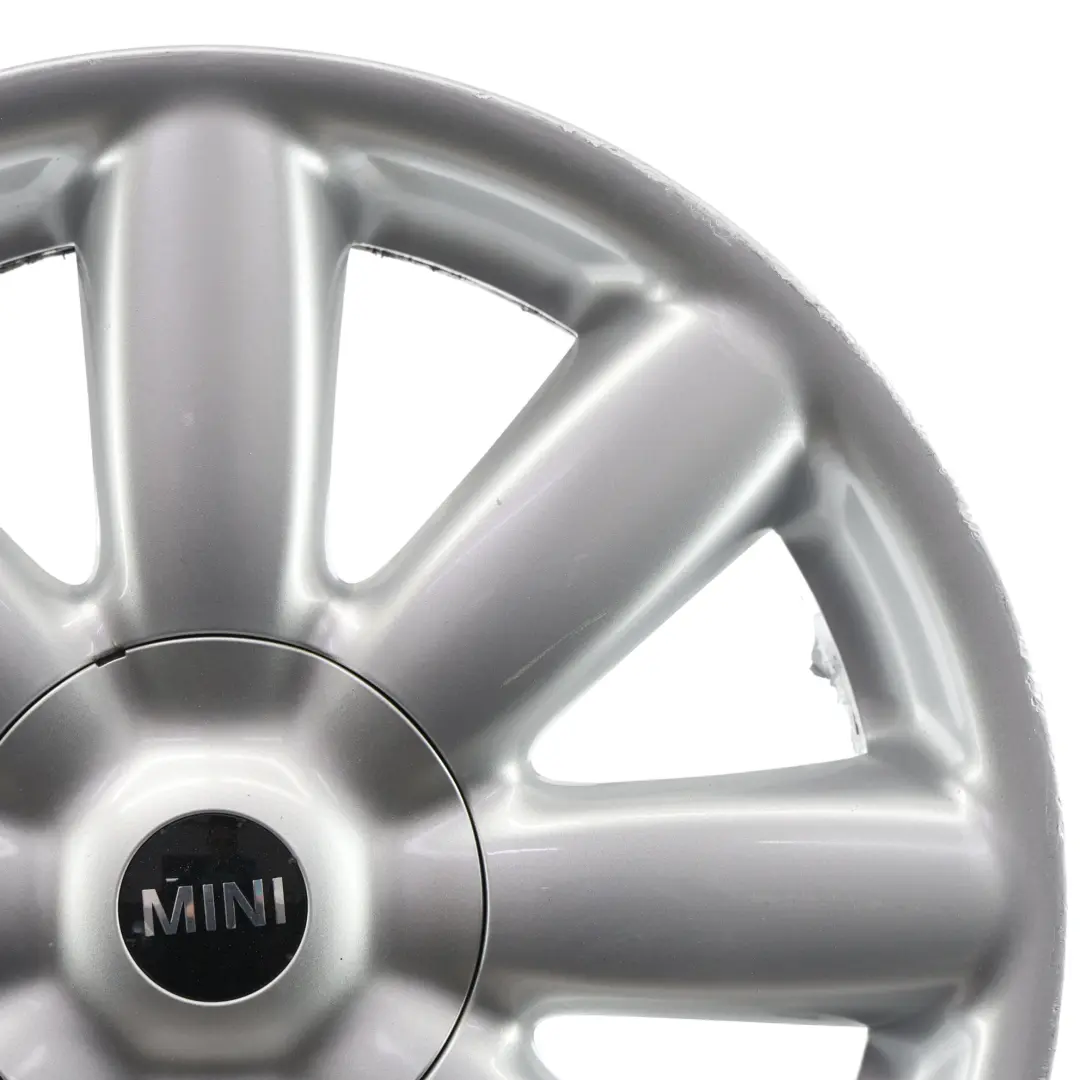 Mini Cooper R50 R55 R56 R57 Jante Alliage Argent 17" 7J Crown Spoke 104 - SKU 6769411-5 - Numéro de pièce 6769411