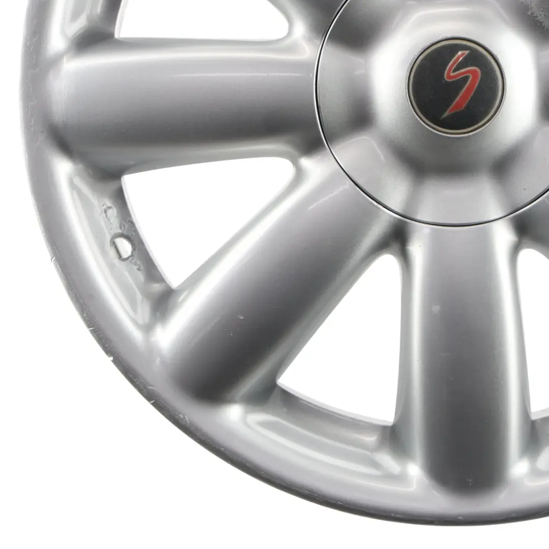 Llanta de Aluminio Plata 17" ET: 48 7J para Mini Cooper One R50 R53 R55 R56 con número de pieza 6769411 Mini Cooper One R50 R53 R55 R56 Llanta de Aluminio Plata 17" ET: 48 7J - SKU 6769411-5 - Número de pieza 6769411
