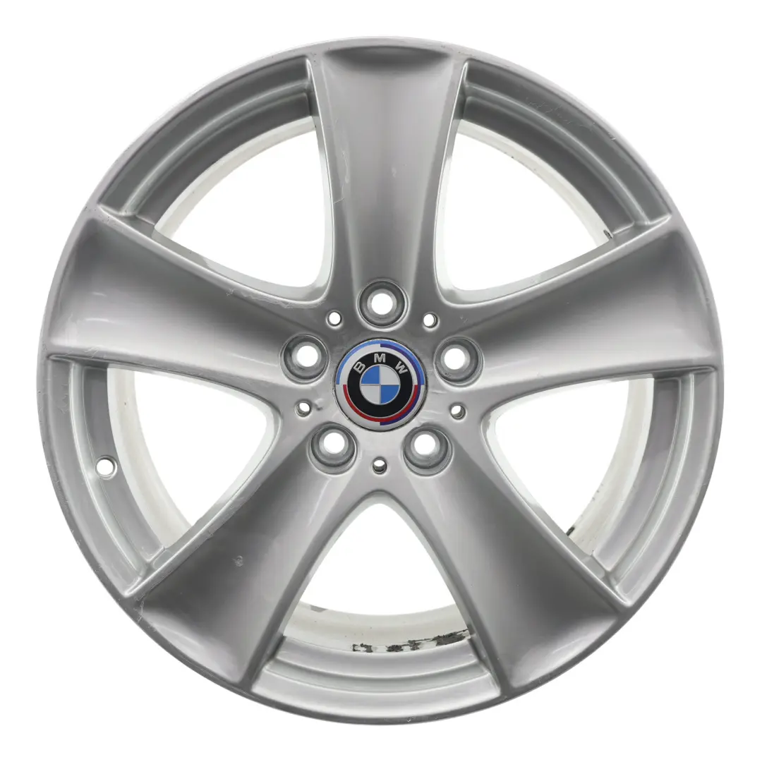 Silberne Leichtmetallfelge 18" ET:46 8.5J Sternspeiche 209 für BMW X5 E70 mit Teilenummer 6770200 BMW X5 E70 Silberne Leichtmetallfelge 18" ET:46 8.5J Sternspeiche 209 - SKU 6770200-2 - Teilenummer 6770200