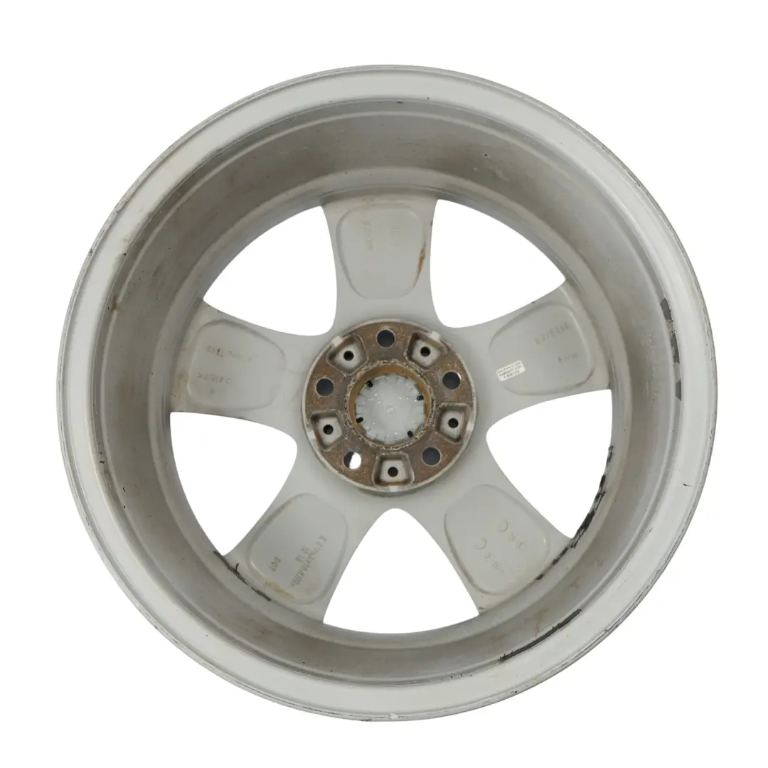 Silberne Leichtmetallfelge 18" ET:46 8.5J Sternspeiche 209 für BMW X5 E70 mit Teilenummer 6770200 BMW X5 E70 Silberne Leichtmetallfelge 18" ET:46 8.5J Sternspeiche 209 - SKU 6770200-2 - Teilenummer 6770200