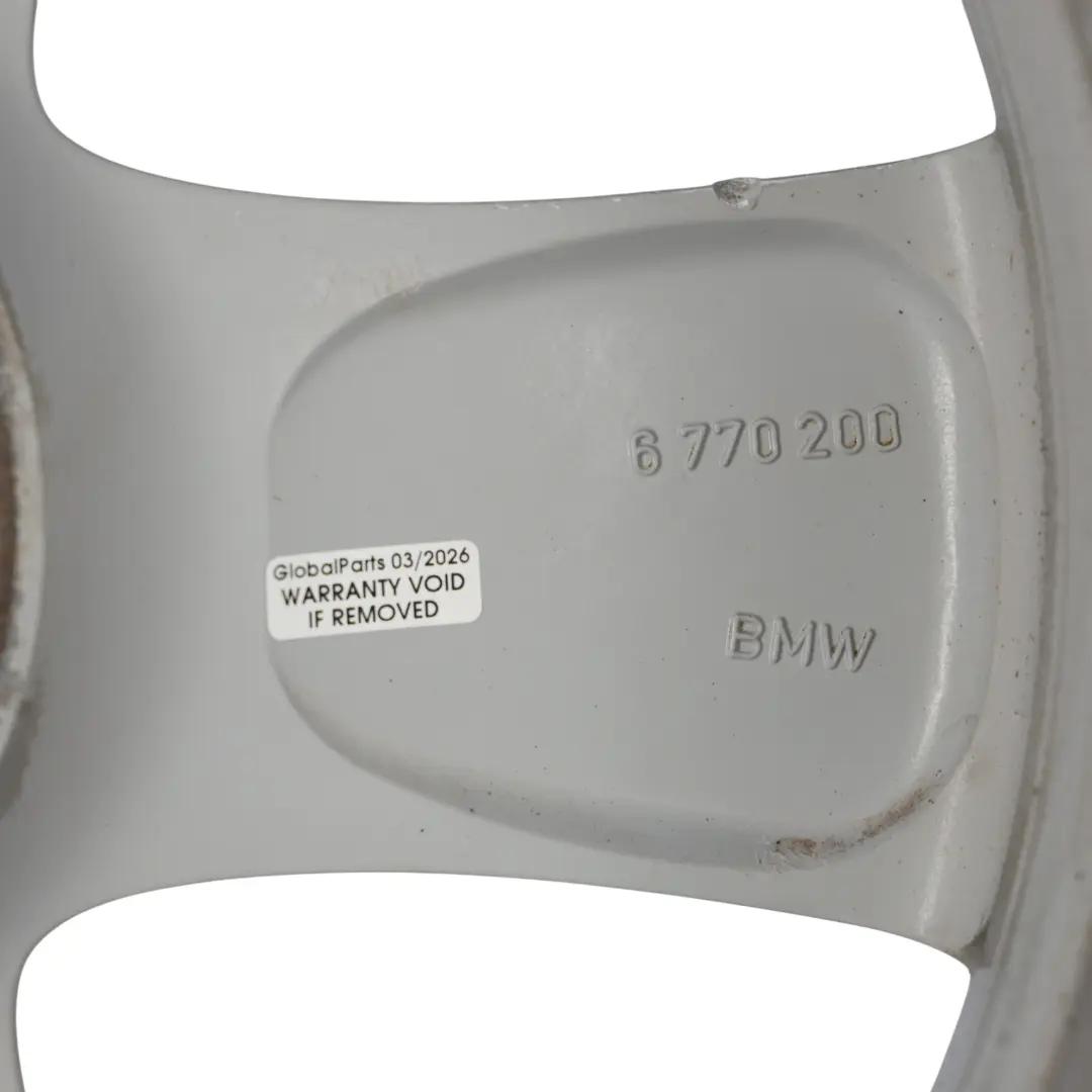 BMW X5 E70 Silver Wheel Alloy Rim 18" ET:46 8.5J Star Spoke 209 - SKU 6770200-2 - Part number 6770200