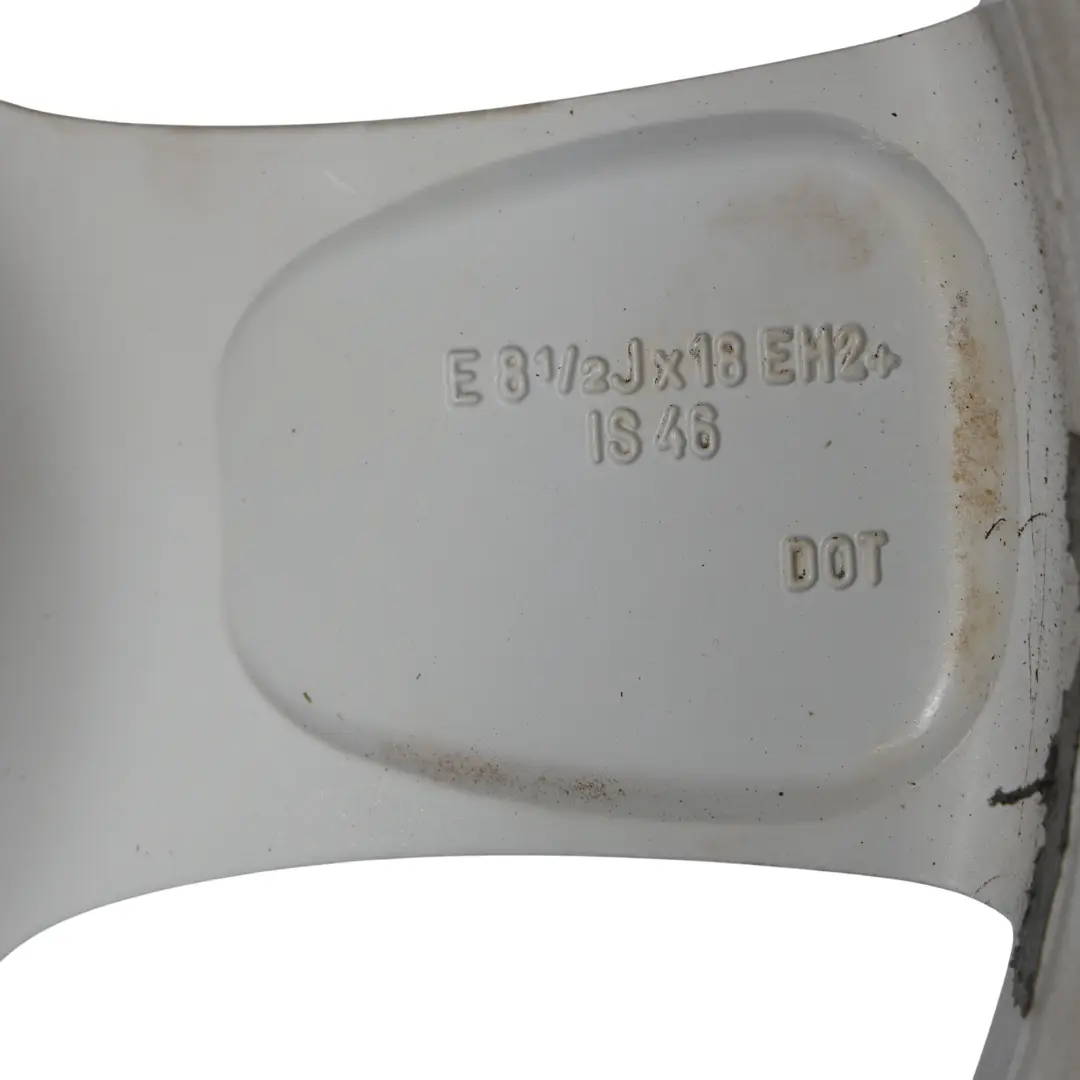 BMW X5 E70 Silver Wheel Alloy Rim 18" ET:46 8.5J Star Spoke 209 - SKU 6770200-2 - Part number 6770200