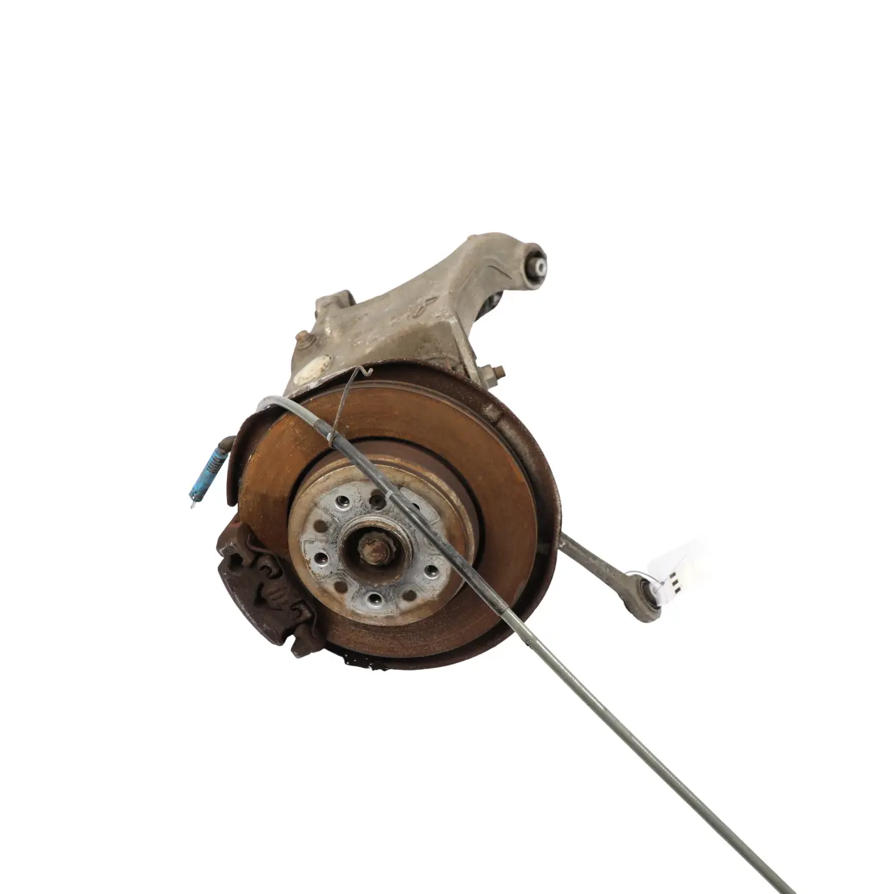 BMW E60 525i N52 Rear Left N/S Hub Leg Carrier Brake Caliper Disc