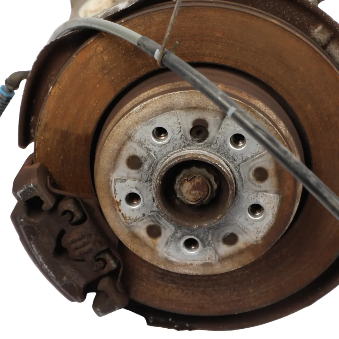 N52 Rear Left N/S Hub Leg Carrier Brake Caliper Disc to BMW 5 Series E60 525i with Part number 6770905 BMW 5 Series E60 525i N52 Rear Left N/S Hub Leg Carrier Brake Caliper Disc - SKU 6770905-20 - Part number 6770905