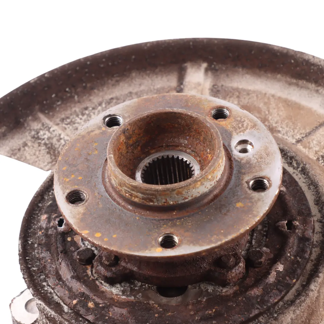 Carrier Hub Mount Steering Knuckle Right O/S to BMW E60 Rear Wheel with Part number 6770906 BMW E60 Rear Wheel Carrier Hub Mount Steering Knuckle Right O/S - SKU 6770906-22 - Part number 6770906