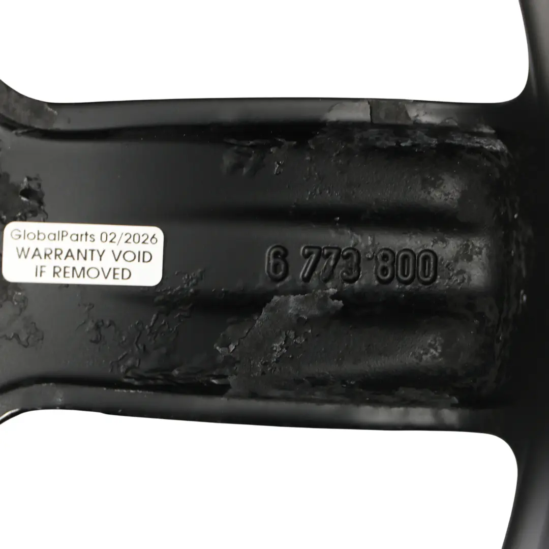 Felge 17" 7J ET:48 Nacht Speiche Limp-Home für Mini Cooper R50 R56 mit Teilenummer 6773800 Mini Cooper R50 R56 Felge 17" 7J ET:48 Nacht Speiche Limp-Home - SKU 6773800-10 - Teilenummer 6773800