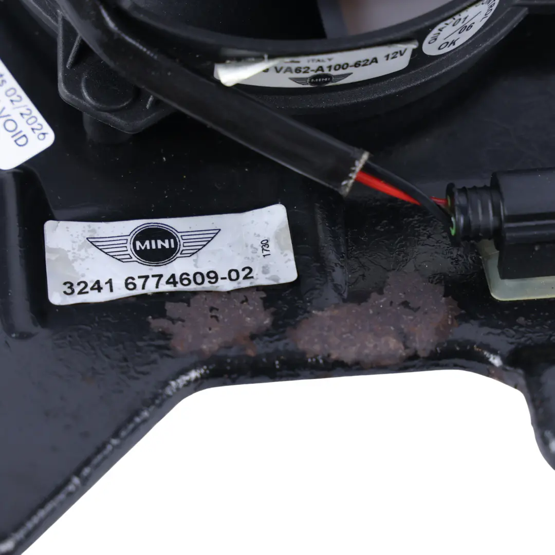 Mini R50 R52 R53 Lüfter Mit Schutzgitter Servolenkungspumpe - SKU 6774609 - Teilenummer 6774609