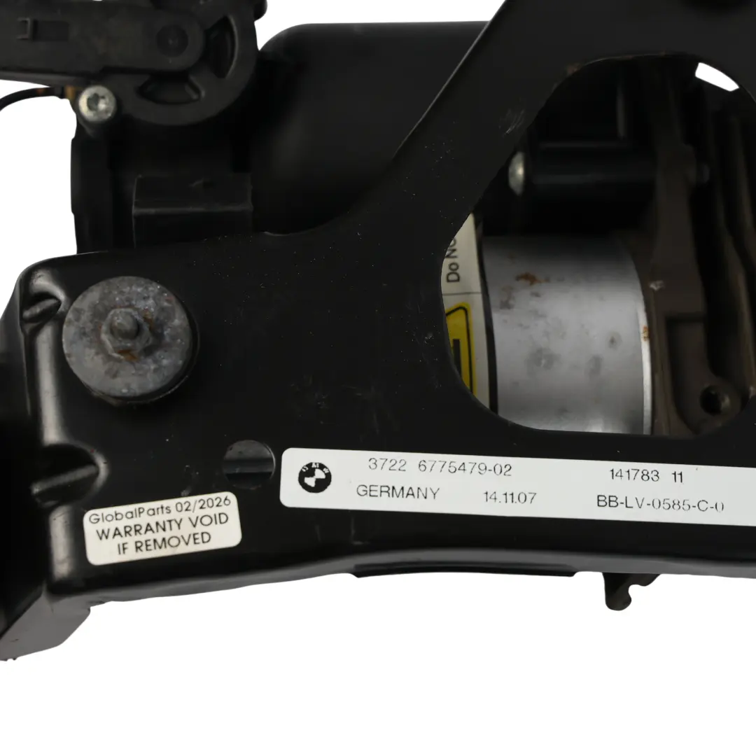 Dispositif d'alimentation Moteur compresseur suspension pour BMW X5 E70 à propos du numéro de pièce 6775479 BMW X5 E70 Dispositif d'alimentation Moteur compresseur suspension - SKU 6775479-1 - Numéro de pièce 6775479