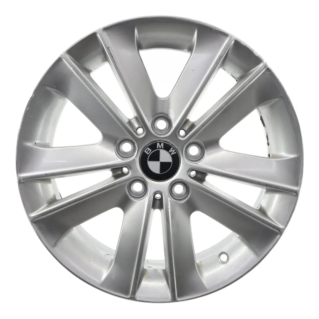Jante Alliage Argent 17" À Rayons En V 141 ET:47 7J pour BMW E81 E82 E87 à propos du numéro de pièce 6775621 BMW E81 E82 E87 Jante Alliage Argent 17" À Rayons En V 141 ET:47 7J - SKU 6775621-2 - Numéro de pièce 6775621