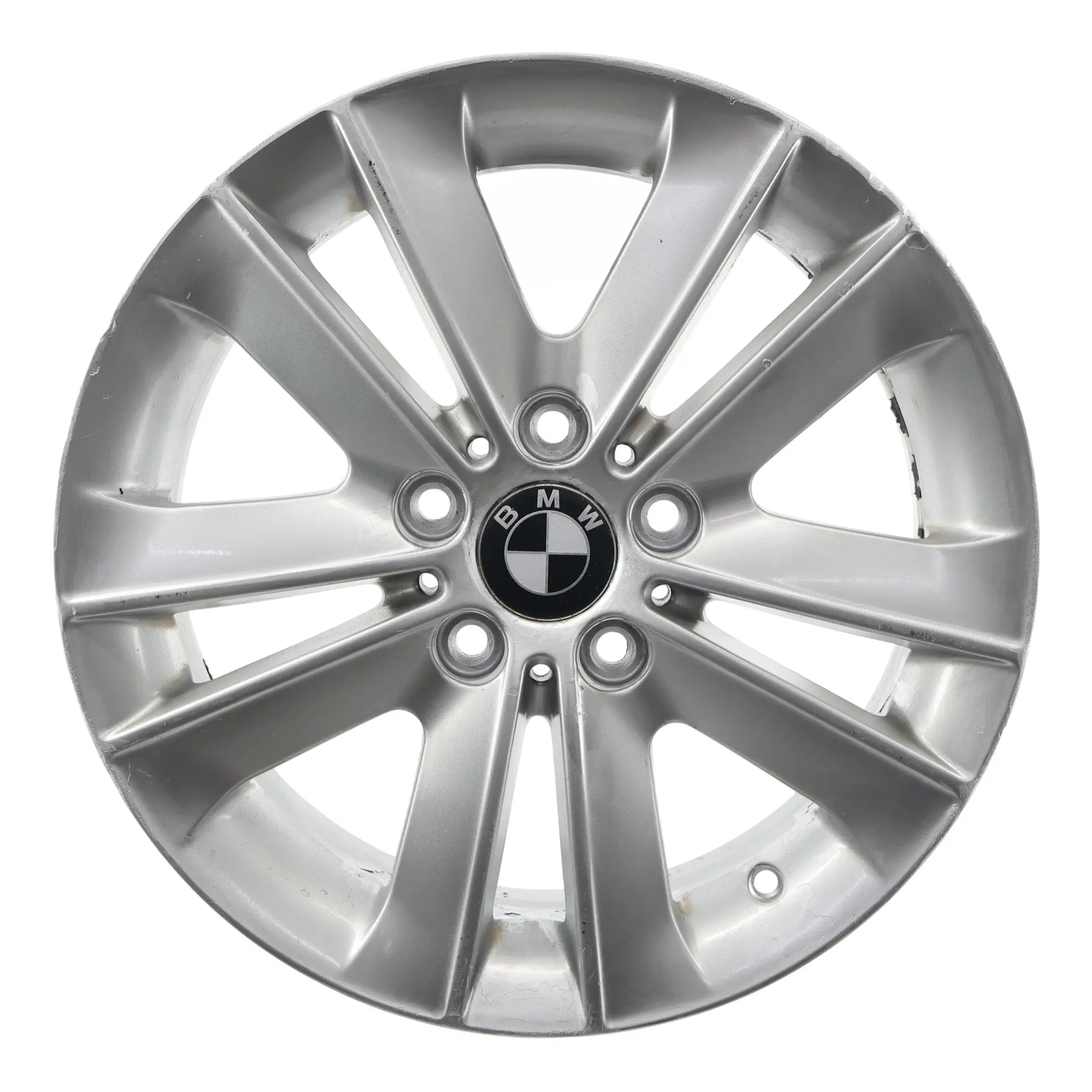 BMW E81 E82 Llanta Aleacion Plateada 17" V-Spoke 141 ET:47 7J 6762888 6775621