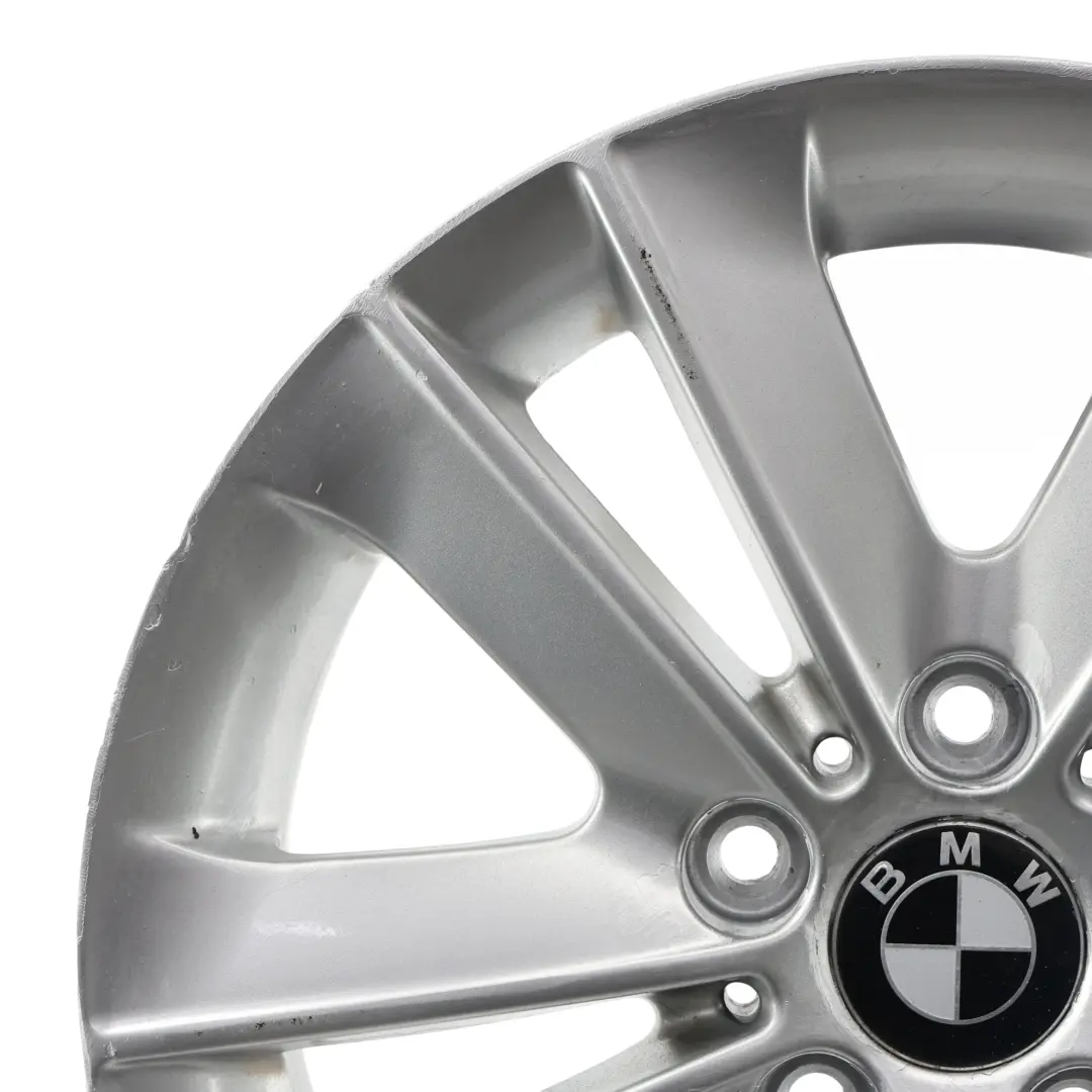 Alloy Rim Silver 17" V-Spoke 141 ET:47 7J to BMW E81 E82 E87 Wheel with Part number 6775621 BMW E81 E82 E87 Wheel Alloy Rim Silver 17" V-Spoke 141 ET:47 7J - SKU 6775621-2 - Part number 6775621