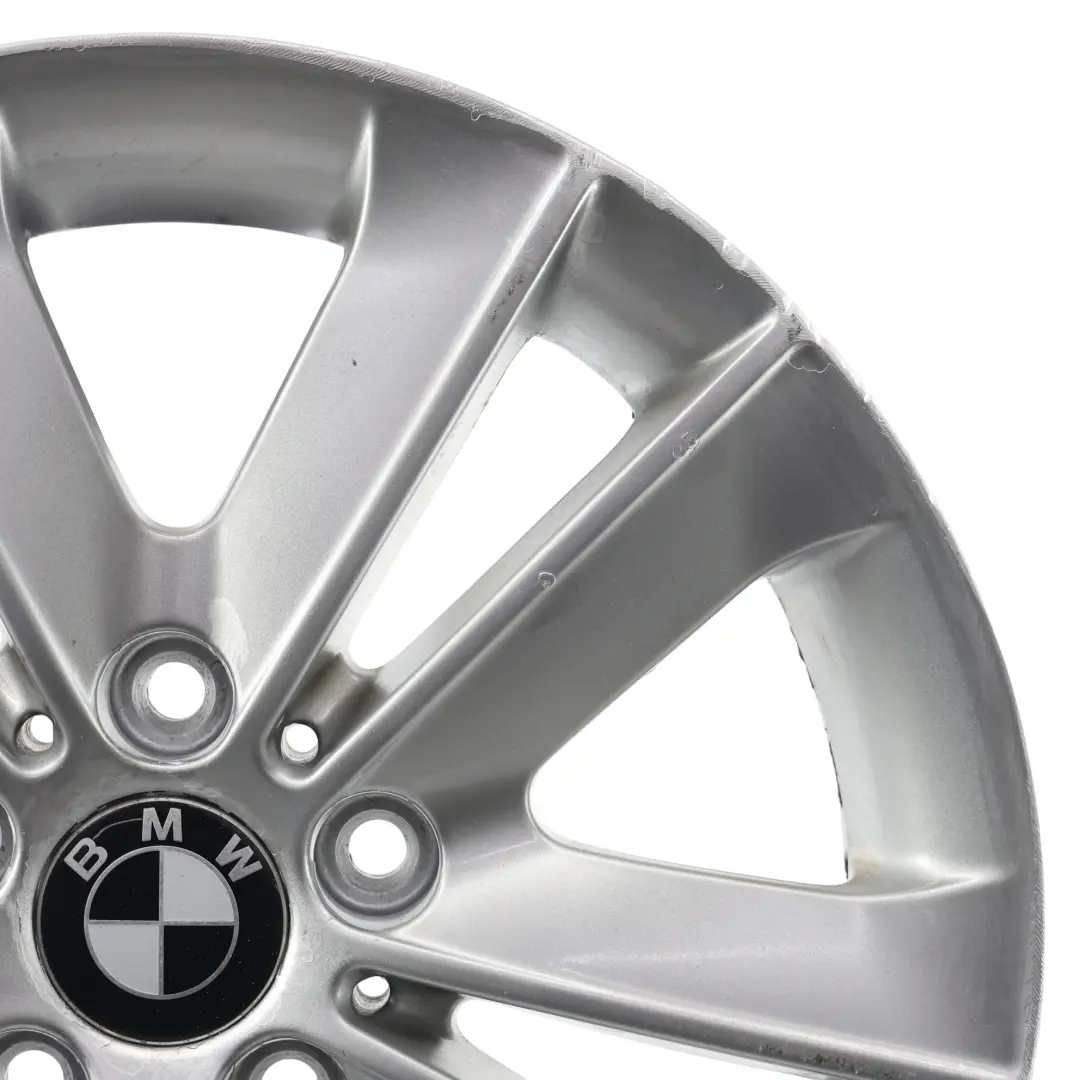 BMW E81 E82 E87 E88 Argento Cerchio AlluMini o Alufelge 17" Raggi V 141 7J ET: - SKU 6775621-2 - Numero di parte 6775621