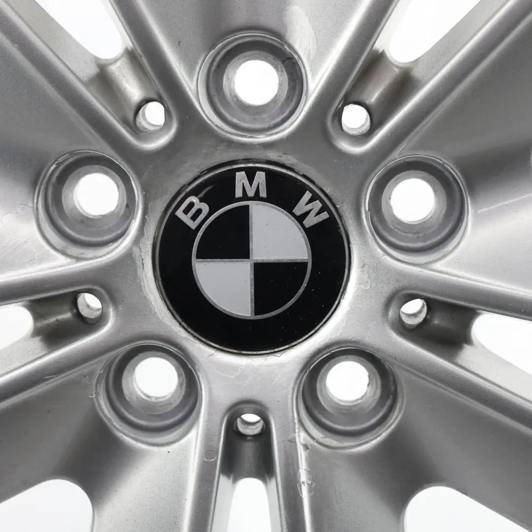 BMW E81 E82 E87 E88 Silber Alu Felge Alufelge 17" V-Speiche 141 7J ET:47 - SKU 6775621-2 - Teilenummer 6775621