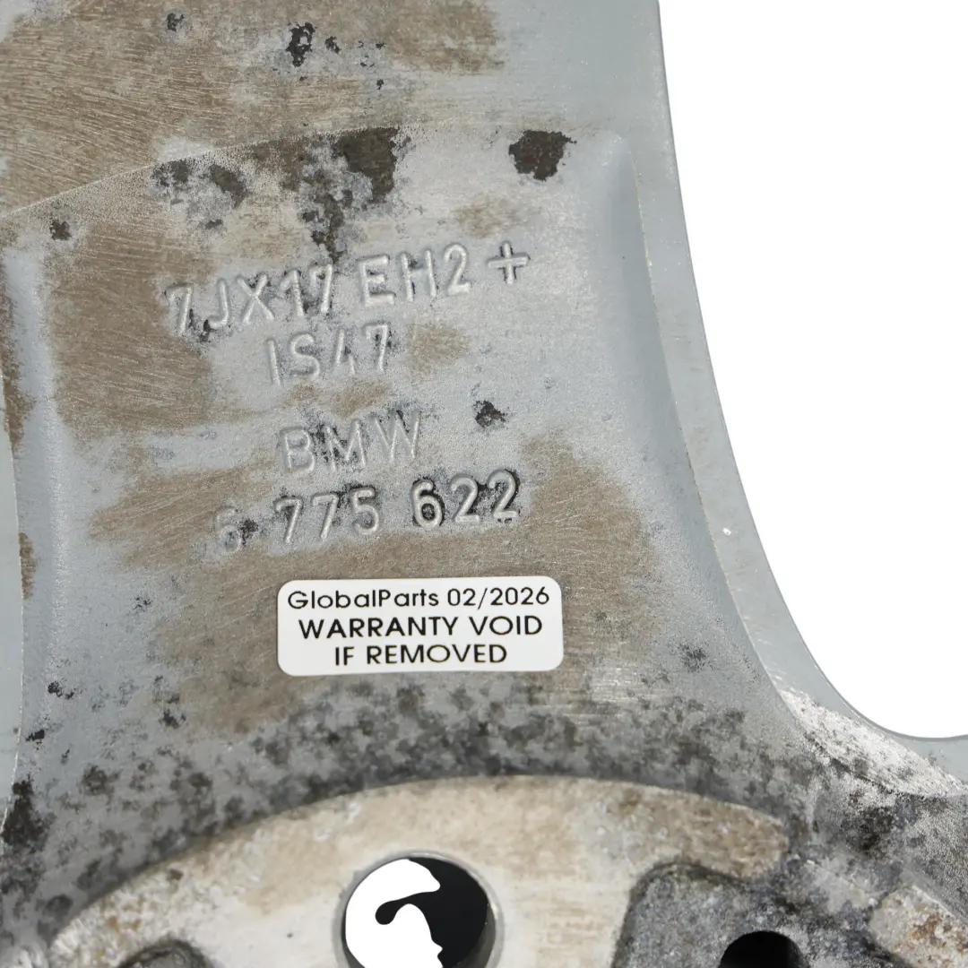 Leichtmetallfelge 17" ET:47 7J Spider Speichen 142 für BMW E81 E82 E87 E88 mit Teilenummer 6775622 BMW E81 E82 E87 E88 Leichtmetallfelge 17" ET:47 7J Spider Speichen 142 - SKU 6775622-3 - Teilenummer 6775622