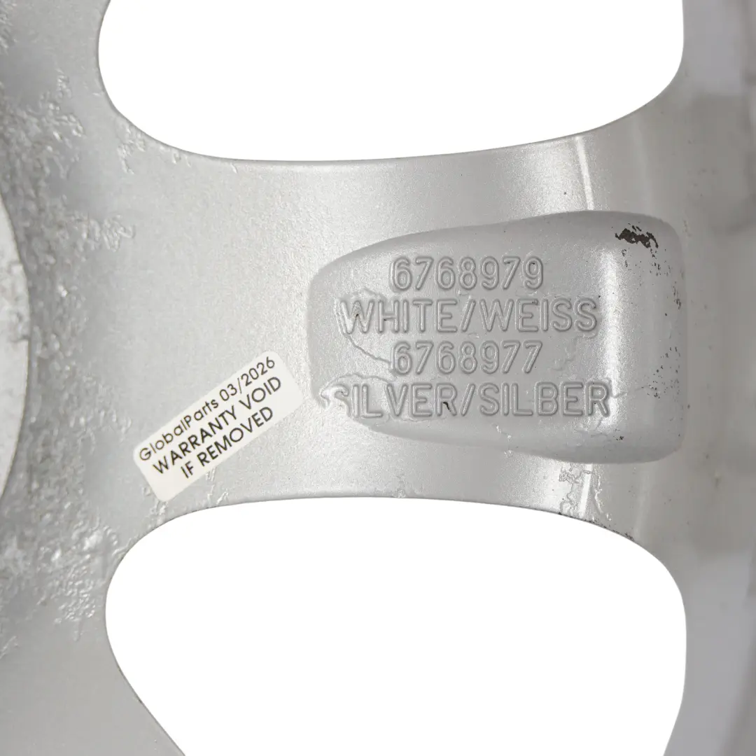 Mini R50 R53 R55 R56 Wheel Alloy Rim 16" 6,5J ET:48 Bridge Spoke 94 - SKU 6775684-3 - Part number 6775684