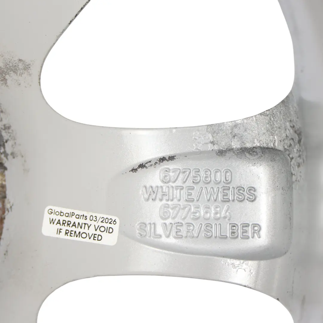 Mini Cooper One R50 R53 R55 R56 Jante Alliage 16" 6,5J ET:48 Pont l'étrave 94 - SKU 6775684-5 - Numéro de pièce 6775684