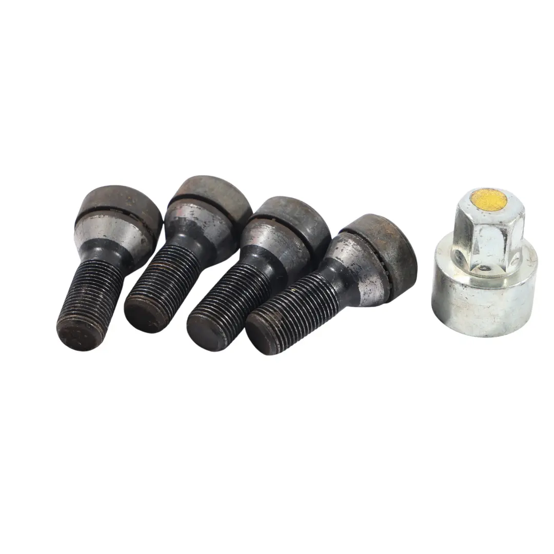 BMW F10 F11 F20 F21 F22 F30 F31 F32 Wheel Bolt Black Thread Nut With Key - SKU 6776076 - Part number 6776076