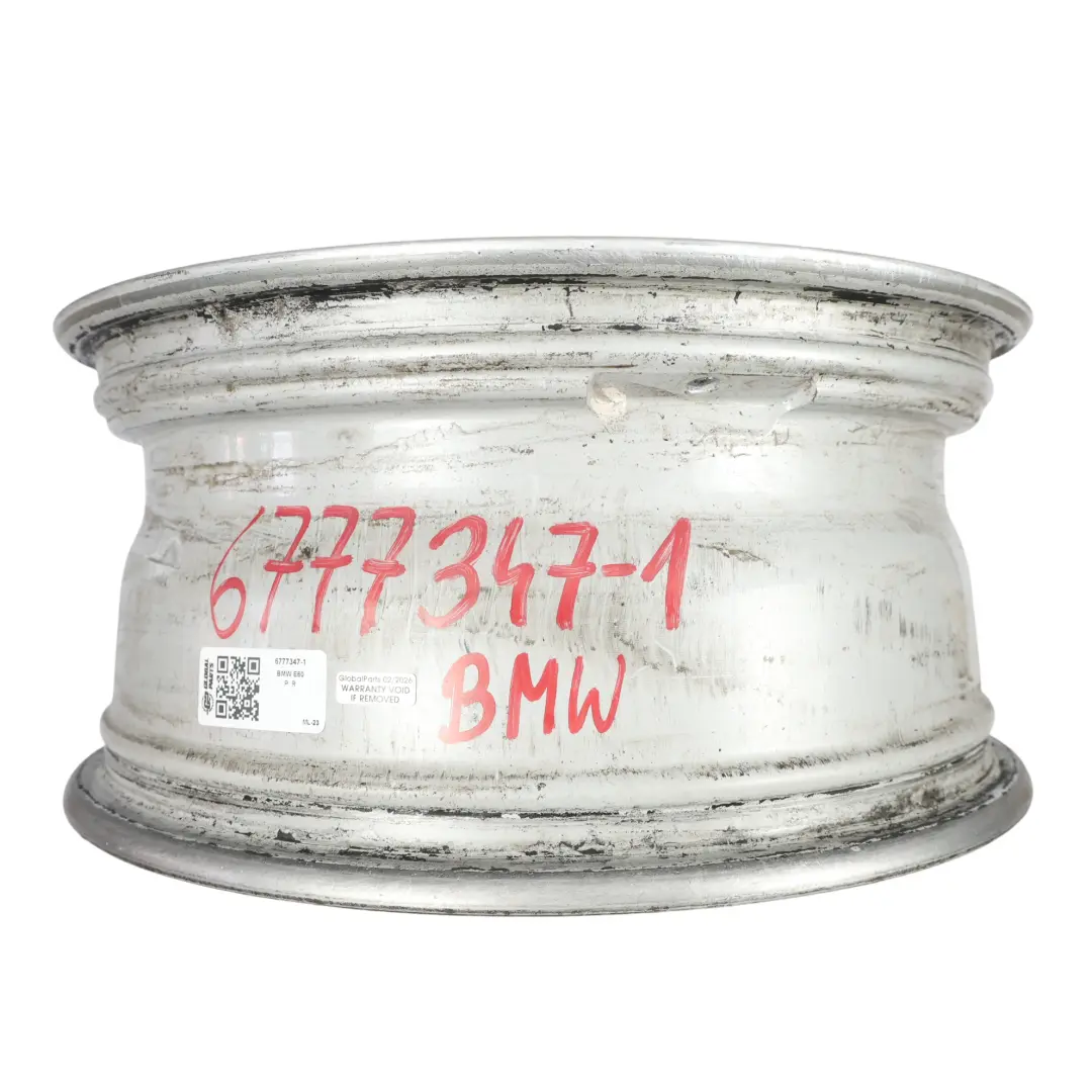 BMW E60 E61 Silver Alloy Wheel Rim 17" Radial Spoke 244 7,5J ET:20 - SKU 6777347-1 - Part number 6777347